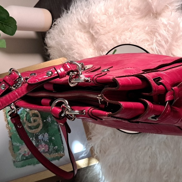 Coach NWTs Peyton Embossed Patent Leather Carryall Tote Bag - Picture 15 of 15